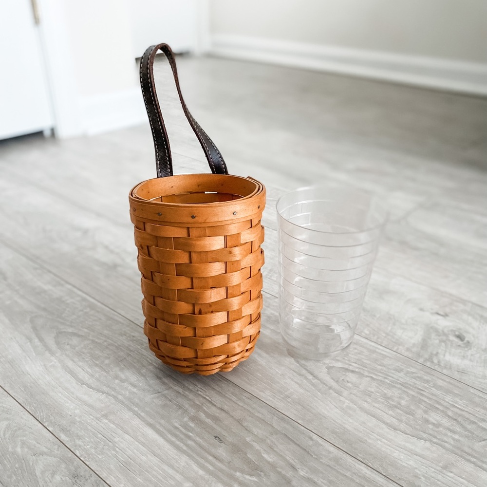 Longaberger Gatehouse Basket with Protector